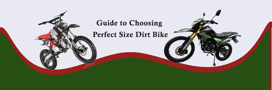 Guide to Choosing Perfect Size Dirt Bike | Comparing Dirt Bike Sizes