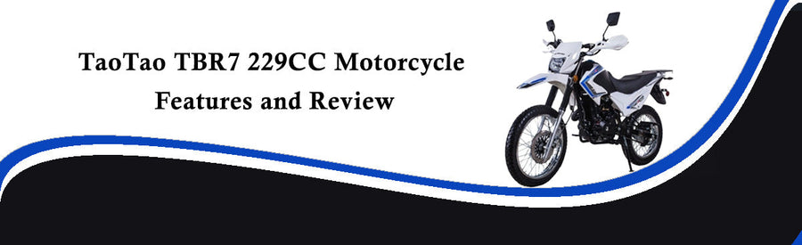 TaoTao TBR7 229CC Motorcycle Features and Review