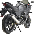 Load image into Gallery viewer, HHH 125cc Motorcycle with Manual Transmission for Adults Youth LED Lights and 17” Wheels