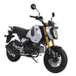 Load image into Gallery viewer, HHH 125cc Motorcycle Bike Vroom 125 Dirt Bike Street Legal Motorcycle Gas Bike Adults Street Bike Motorcycle Big Headlights