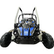 Load image into Gallery viewer, HHH 2-Seater Go Kart 200cc Full Suspension Pull Start 4-Stroke-Blue