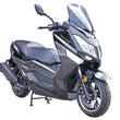 Load image into Gallery viewer, HHH Model Alex 150 Street Scooter Upgraded 150cc Scooter Moped with Wide Seat, Windshield and FM Radio & MP3 Player