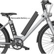 Load image into Gallery viewer, Bird-V-Frame eBike 500Watt Motor 50mi Max Range 20mph Max Speed Embedded Dash Display-Gravity Gray