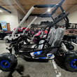 Load image into Gallery viewer, HHH 2-Seater Go Kart 200cc Full Suspension Pull Start 4-Stroke-Blue