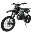 Load image into Gallery viewer, Black and green Tao Motor dirt bike with number 17 on a white background.
