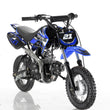 Load image into Gallery viewer, Apollo DB-21 70cc Semi-Automatic w/ Training wheels C.A.R.B approved Kids Dirt Bike
