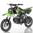 Load image into Gallery viewer, Apollo DB-21 70cc Semi-Automatic w/ Training wheels C.A.R.B approved Kids Dirt Bike