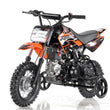 Load image into Gallery viewer, Apollo DB-25 70cc Kids Dirt Bike Fully Automatic w/ Training wheels C.A.R.B approved