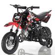 Load image into Gallery viewer, Apollo DB-25 70cc Kids Dirt Bike Fully Automatic w/ Training wheels