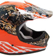 Load image into Gallery viewer, HHH DOT Youth & Kids Helmet for Dirtbike ATV w/VISOR-Orange-Camo-USA