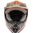 Load image into Gallery viewer, HHH DOT Youth & Kids Helmet for Dirtbike ATV w/VISOR-Orange-Camo-USA