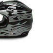 Load image into Gallery viewer, HHH DOT Youth & Kids Helmet for Dirtbike ATV w/VISOR-Black-Flame-USA