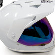 Load image into Gallery viewer, HHH DOT Youth & Kids Helmet for Dirtbike ATVs with VISOR-WHITE-USA