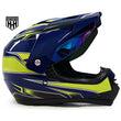 Load image into Gallery viewer, HHH DOT Youth & Kids Helmet for Dirtbike ATV with VISOR-YELLOW-USA