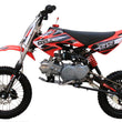 Load image into Gallery viewer, Red and black Coolster dirt bike with number 99, featuring off-road tires and a sporty design.