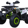 Load image into Gallery viewer, Green and black off-road ATV with rugged tires and sporty design.