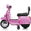 Load image into Gallery viewer, Best Ride On Cars Kids Vespa Scooter 6V With Forward-Backward Witch