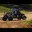 Load and play video in Gallery viewer, Taotao GK110 110cc Air Cooled, 4-Stroke, Automatic with Reverse,Youth Go Kart