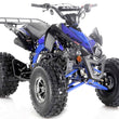 Load image into Gallery viewer, Blue Apollo Blazer 125cc ATV with rugged off-road tires and sturdy suspension.