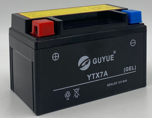 12V 6AH BATTERY GUYUE YTX7A-  FOR ALL 150CC SCOOTERS MOPED