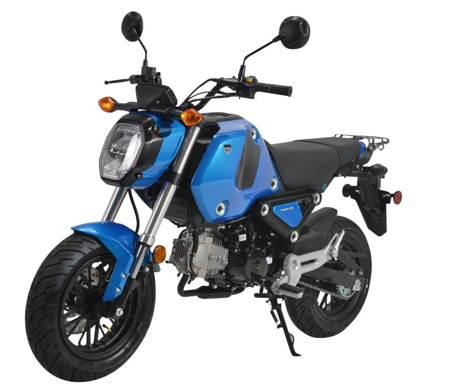 HHH 125cc Motorcycle Bike Vroom 125 Dirt Bike Street Legal Motorcycle Gas Bike Adults Street Bike Motorcycle Big Headlights