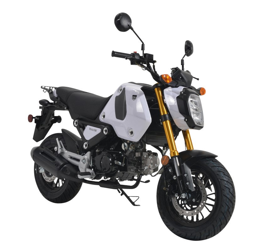 HHH 125cc Motorcycle Bike Vroom 125 Dirt Bike Street Legal Motorcycle Gas Bike Adults Street Bike Motorcycle Big Headlights