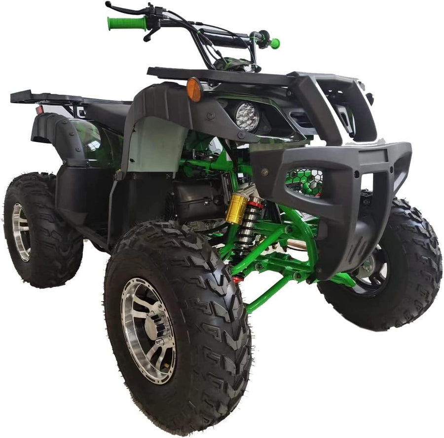 HHH 200cc Adult ATV with Automatic Transmission w/Reverse, Big 23"/22" Aluminium Rim Wheels