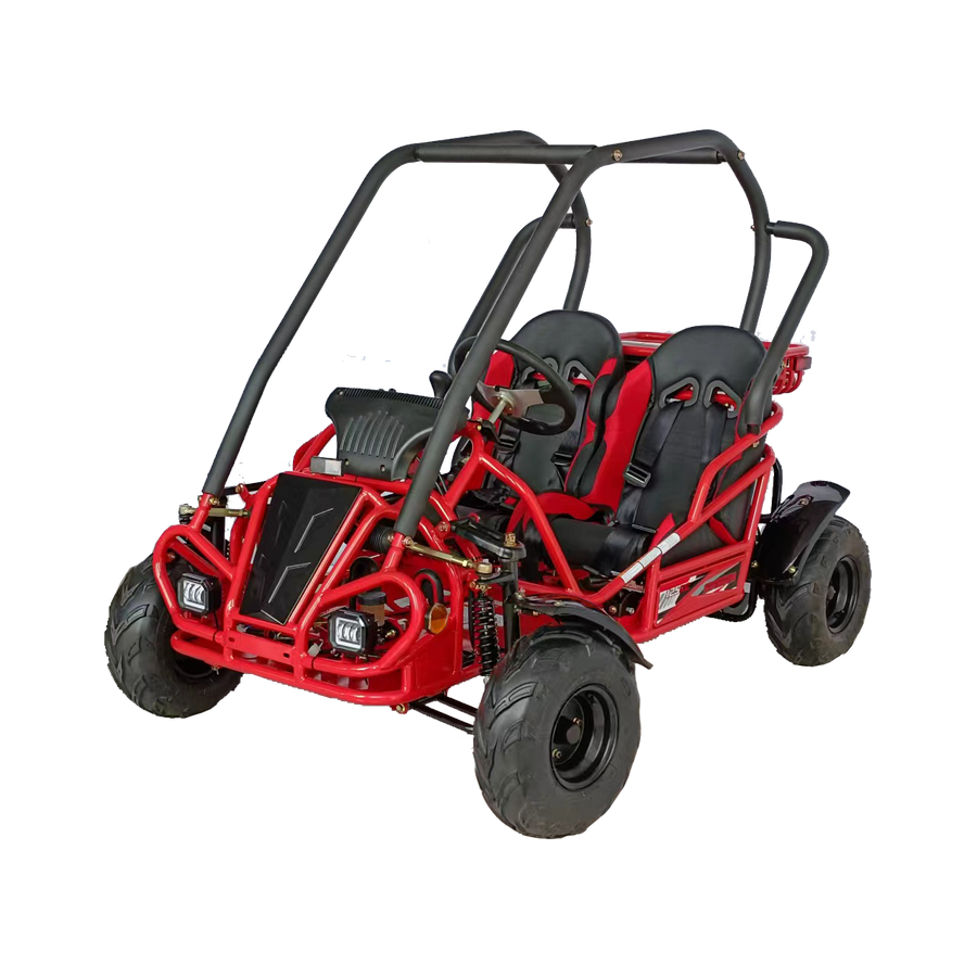 HHH 125cc Go Kart GKT125-9 Spyder 3 Speed Bigger Seat Single Cylinder