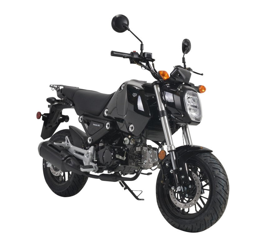 HHH 125cc Motorcycle Bike Vroom 125 Dirt Bike Street Legal Motorcycle Gas Bike Adults Street Bike Motorcycle Big Headlights