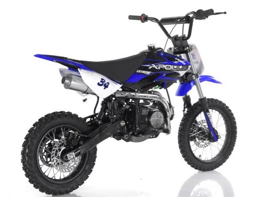 Apollo Rfz 110cc Apollo 110cc RFZ Dirt Bike – Semi Auto | Enjoy Free Shipping on Us!