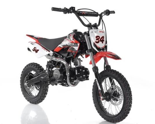 Apollo 110cc RFZ Dirt Bike – Semi Auto | Enjoy Free Shipping on Us!
