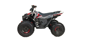 HHH 125cc Premium Sporty Edition ATV |125cc Gas Powered Youth Quad | Fully Automatic with Reverse | 4-Stroke Air-Cooled Engine | Electric Start with Big Tires 19"/18".