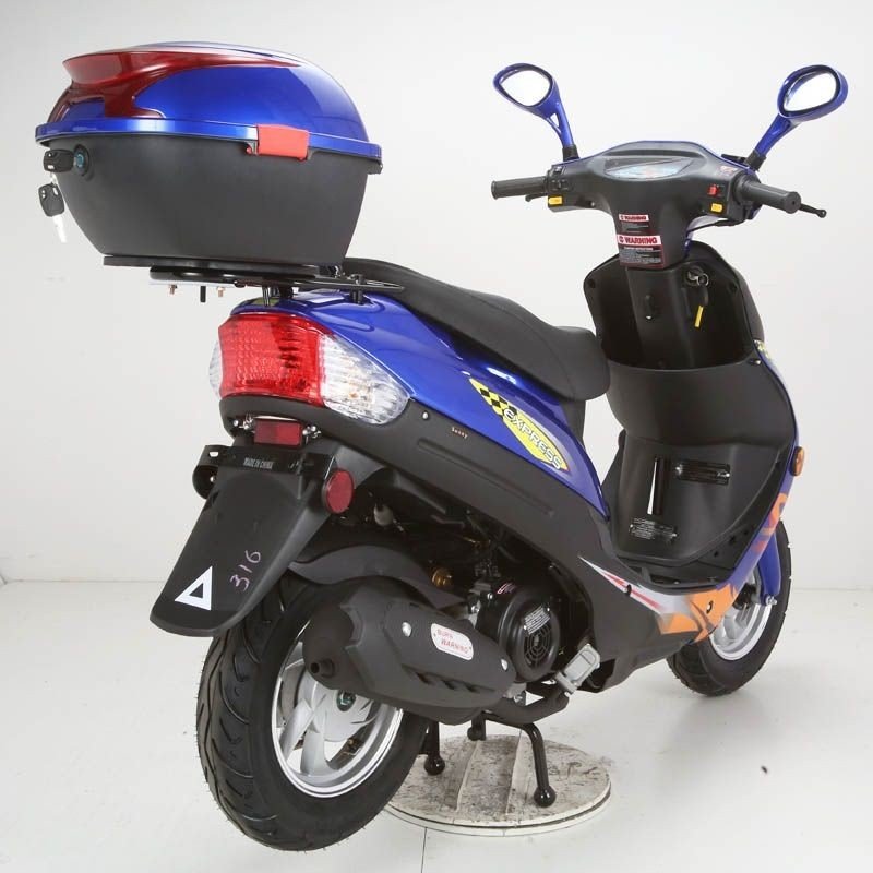 Express 50cc (EXPRESS-QX-50) Gas Scooter Moped With Auto Transmission