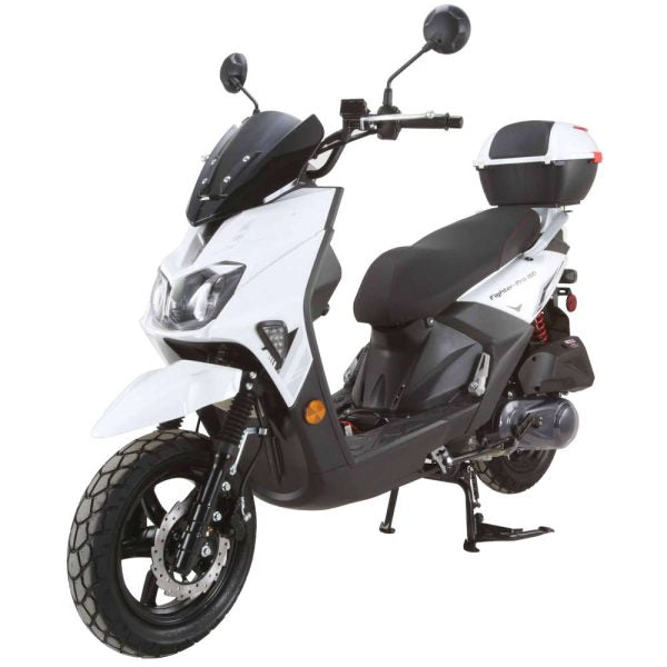 Vitacci FIGHTER PRO 150CC Scooter Moped | rear Matching trunk