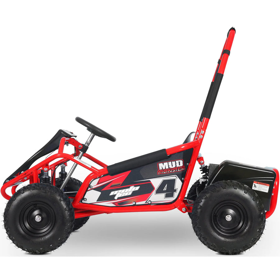 98cc Gas Mud Monster 4 stroke Go Kart GK008 | Full Suspension