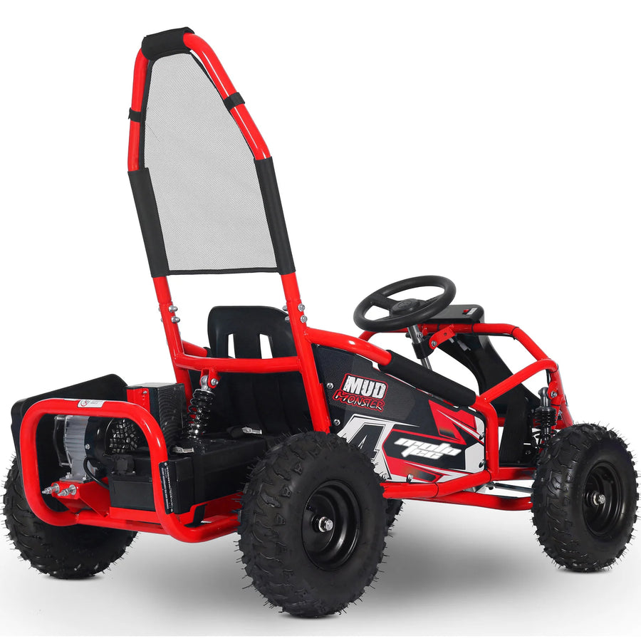 98cc Gas Mud Monster 4 stroke Go Kart GK008 | Full Suspension