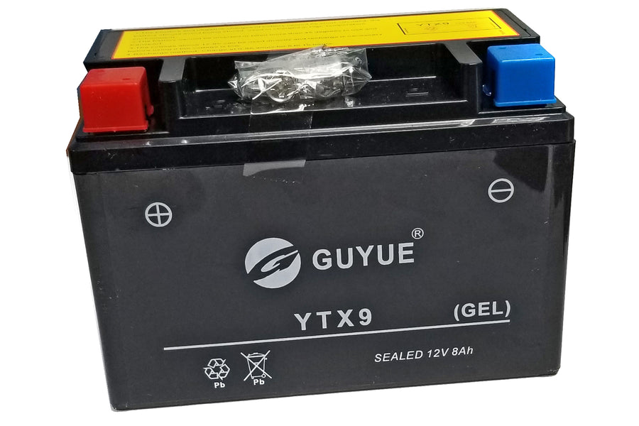 GUYUN YTX9 SEALED Battery 12V 8Ah For GTX 250,TITAN 250 EFI  Motorcycle