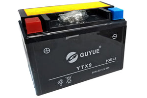 GUYUN YTX9 SEALED Battery 12V 8Ah For GTX 250,TITAN 250 EFI  Motorcycle