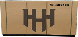 HHH X18 125cc 4-Stroke ‎Gas Powered Dirt Bike