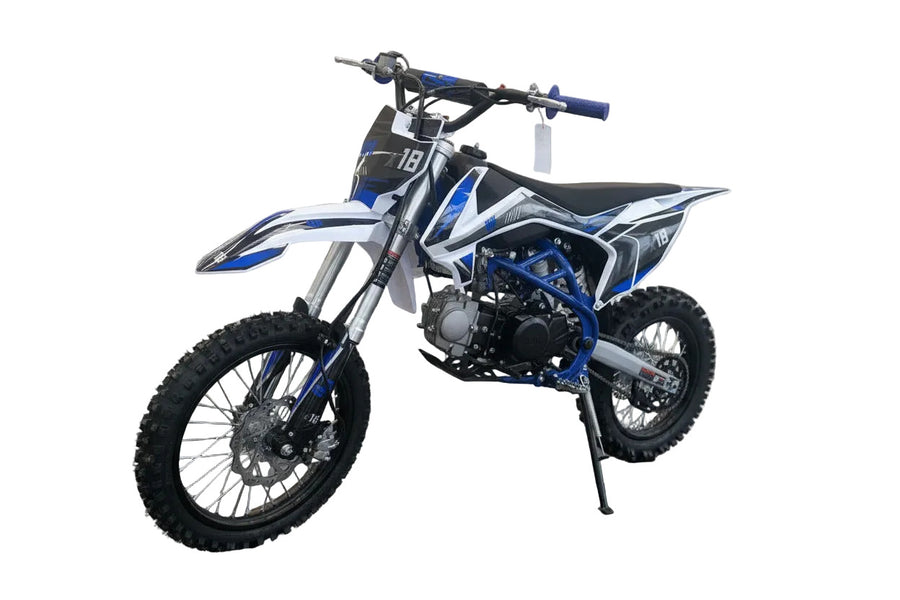HHH X18 125cc Gas Dirt Bike | Enjoy Free Shipping on Us!