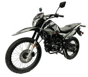 HHH Hawk Enduro 250cc EFI Upgraded 6 Speed Transmission Street Motorcy