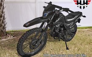 Hawk 229cc Enduro Dirt Bike 5 Speed Manual Enduro Dirt Bike