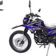 Load image into Gallery viewer, HHH Hawk X Enduro 250 Motorcycle manual transmission 5-Speed with Carburetor 21" front Tire
