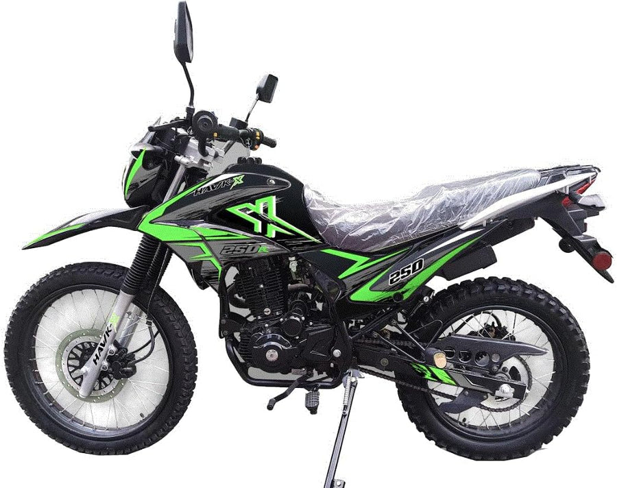 HHH XHawk 250cc Enduro Dirt Bike Enjoy Free Shipping on Us!