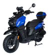 Load image into Gallery viewer, Free Shipping! HHH TANK 200 EFI Electronic Fuel Injection Moped Scooter with 12" Alloy Wheels! Electric/Kick Start! LED Headlights!!
