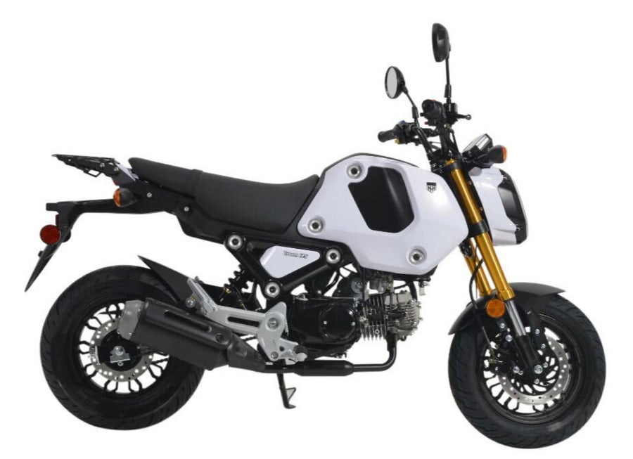HHH 125cc Motorcycle Bike Vroom 125 Dirt Bike Street Legal Motorcycle Gas Bike Adults Street Bike Motorcycle Big Headlights