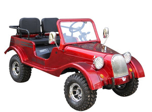 Vitacci classic Jeep GR5 125cc Go kart | 3-Speed w/Reverse | Chrome Rims