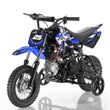 Load image into Gallery viewer, Apollo DB-25 70cc Kids Dirt Bike Fully Automatic w/ Training wheels C.A.R.B approved
