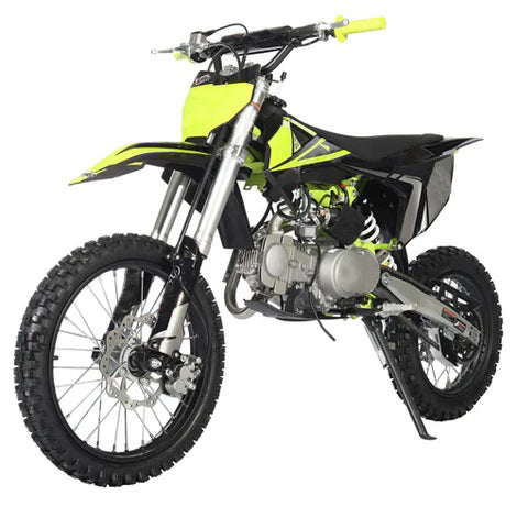 MR-22 4-Speed 125cc Dirt Bike Manual Transmission Kick Start Big 17"/14" Tires |