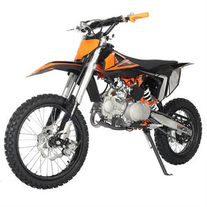 MR-22 4-Speed 125cc Dirt Bike Manual Transmission Kick Start Big 17"/14" Tires |